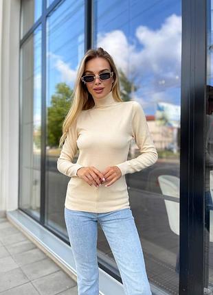 Стильний кашеміровий гольф водолазка з горлом