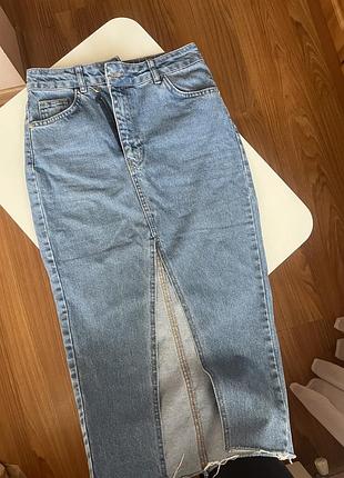 Джинсова спідниця