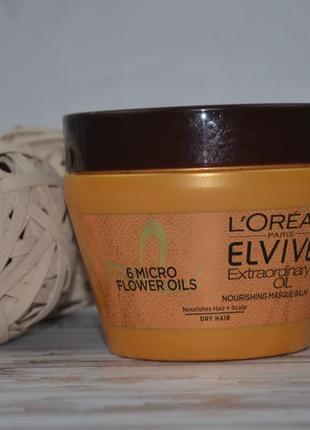 Маска для волос "роскошь 6 цветочных масел" l'oreal paris elvive mask2 фото