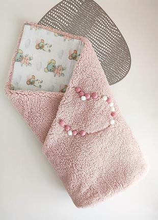 Теалий плед, конверт на виписку