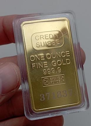 Золото 999 пробы 1 унция