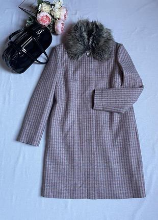 Шикарне вовняне пальто від дорогого виробника viyella