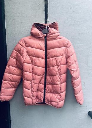 Куртка дитяча демісезонна водовідштовхувальна та вітрозахисна для дівчинки pepperts 140 см (9-10 years)