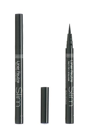 Bourjois liner feutre slim підводка-фломастер для очей, тонка 16 (чорна)