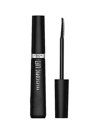 L`oreal paris telescopic lift mascara туш для телескопічного подовження та об’єму вій (extra black)