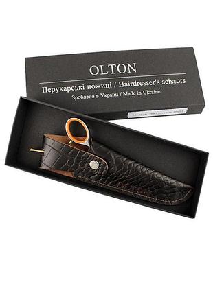 Olton ножиці перукарські (сталь 40*13) довжина ріжучої частини 75 h15