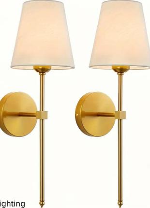 Складная настенная лампа с полувстраиваемым креплением, современный простой дизайн, декоративные светильники, абажур из льняного полотна, подвесной