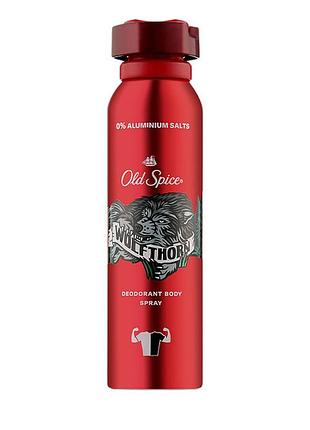 Old spice wolfthorn аерозольний дезодорант