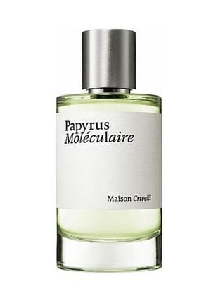 Maison crivelli papyrus moleculaire