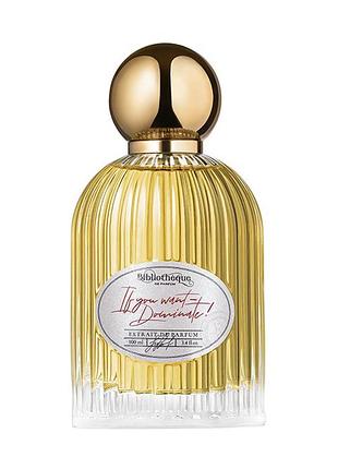 Bibliotheque de parfum if you want-dominate! (якщо бажаєш - домінуй!)