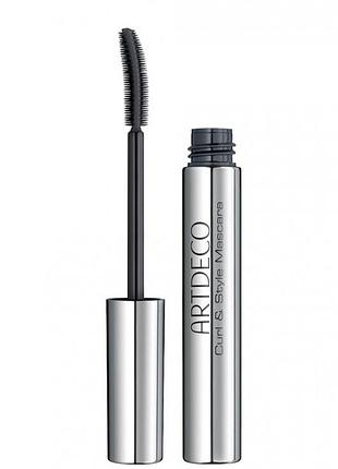 Artdeco curl&style mascara туш ідеальний вигин та густота 10 (black)