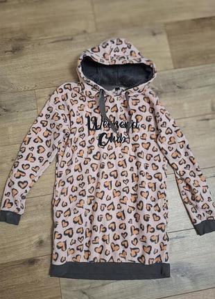 Худи флисовое женское размер м