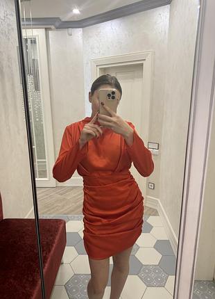 Сукня міні з акцентним верхом