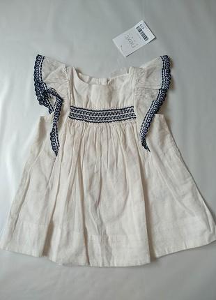 Платье next на 3-6 месяцев