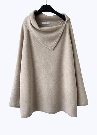 Кашеміровий светр кашемір max mara з коміром кашемировый свитер с воротником кашемир