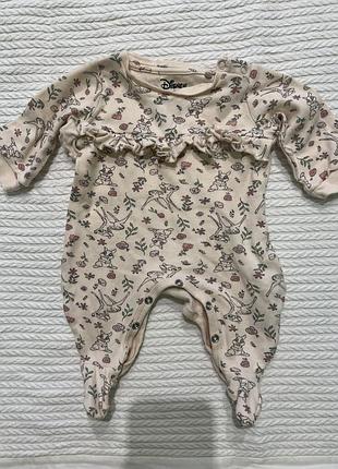 Набір дитячий речей на дівчинку 0-3 місяців.