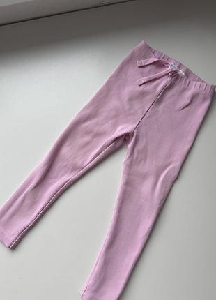 Лосинки zara в рубчик