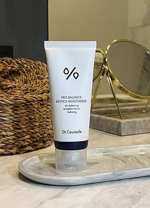 Зволожуючий ламелярний крем з пробіотиками dr. ceuracle pro balance biotics moisturizer