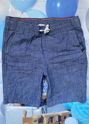 Котонові шорти під джинс 10-12 років h&m хлопчик
