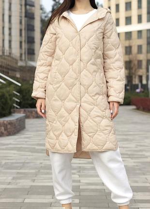 Стьобане пальто reserved