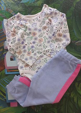 Костюм, комплект, боди, бодик, штаны cool club. 98