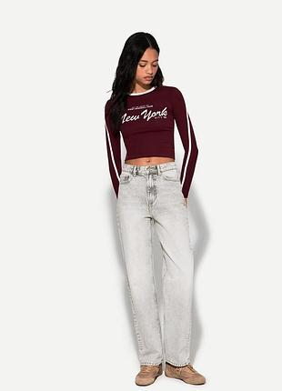 Джинси мом штани жіночі оригінал бершка bershka