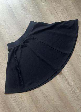 Спідниця коротка школярка чорна