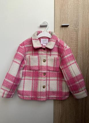 Утеплена сорочка zara 104 см 3-4 роки