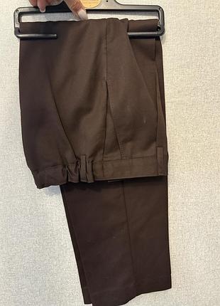 Шкільні брюки, колір шоколад, marks&spencer