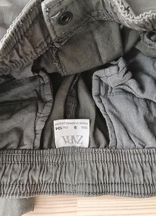 Коттоновые брюки zara 4
