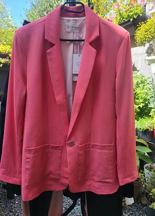 Новий стильний блейзер jane lushka "donata", xxs (підійде на xs/s) рожевий