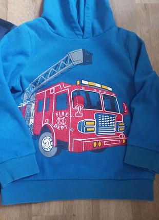 Худи с пожарной машиной c&a