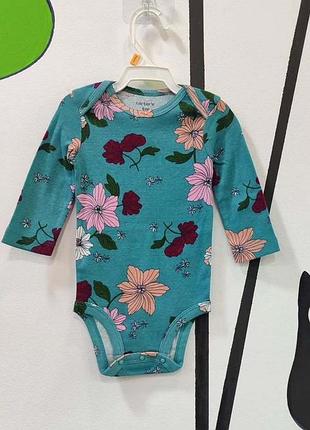 Боді з довгим рукавом картерс для дівчинки