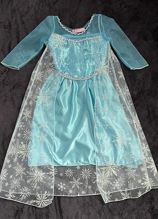 Сукня ельзи на дівчинку зріст 110-120 см