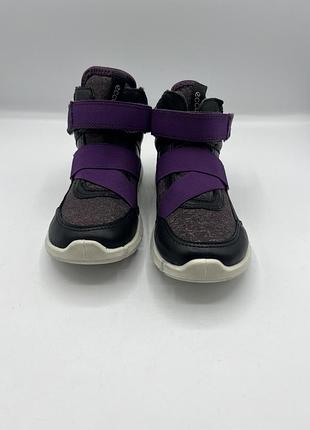 Оригінальні дитячі черевики від бренду ecco розмір 19,20,21,23,25,26 для маленьких дівчаток на сезон осінь весна