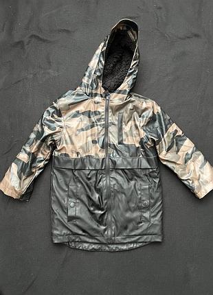 Прорезинена утеплена парка