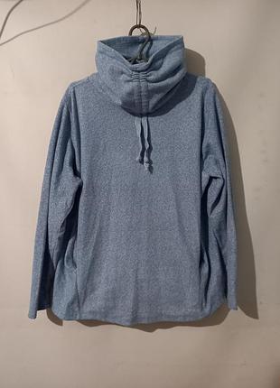 Флисовый свитшот большой размер батал евро 44