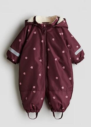 Зимовий комбінезон для дівчинки h&m