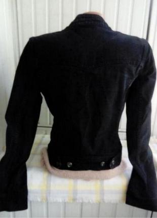 Синяя джинсовая куртка джинсовка 3