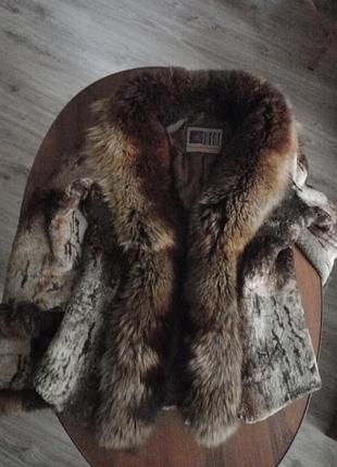 Короткая натуральная шубка s
