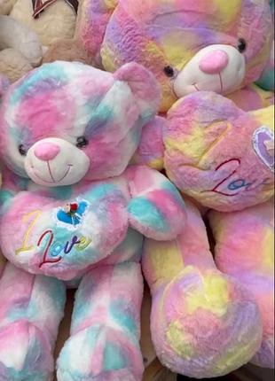 Игрушка мягкая "мишка с сердцем" (80 см)