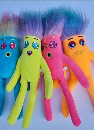 Мягкая игрушка танцующая сосиска 40 см (сгибающиеся руки-ноги)