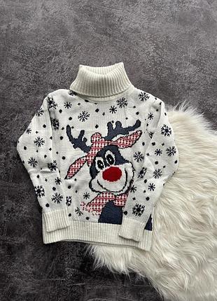 Модель "заснеженный олень"