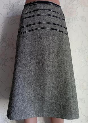 Юбка миди шерстяная oasis