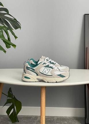 New balance 530 white green
