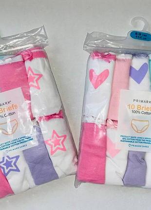 Трусики на девочку от primark