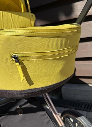 Люлька cybex priam lux mustard yellow