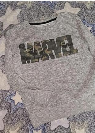 Marvel свитшот 8-9 р