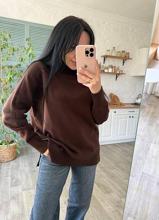 Свитер женский в цветах