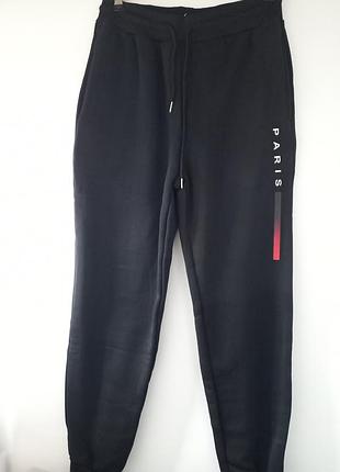 Спортивні штани на флісі чоловічі.  і- 10067
ціна 450. колір: чорний. розмір: м.
